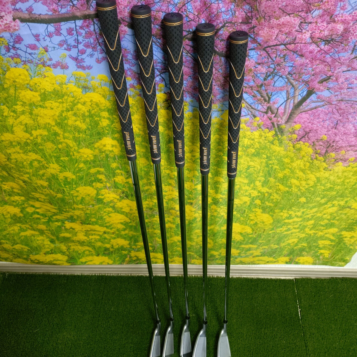 🌸【桜満開でゴルフ日和！新しいグリップでさらに楽しいゴルフを